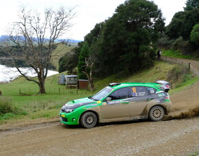 Young Improves Pace at Hawkes Bay Rally