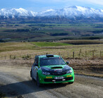 NZ rally driver action