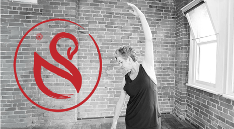 Logo of Hañsa Wellness, yoga therapy and training business by Melanie Morris