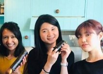 Rachael (Taiwan) - I met lots of international friends and meet really kind teacher here. we had lots of experiences in class and after school. 