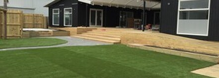 Our new building and playground - (still a work in progress....)