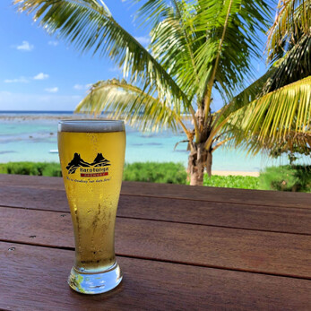 Refreshing on a summery afternoon (they're all summery here in Rarotonga)