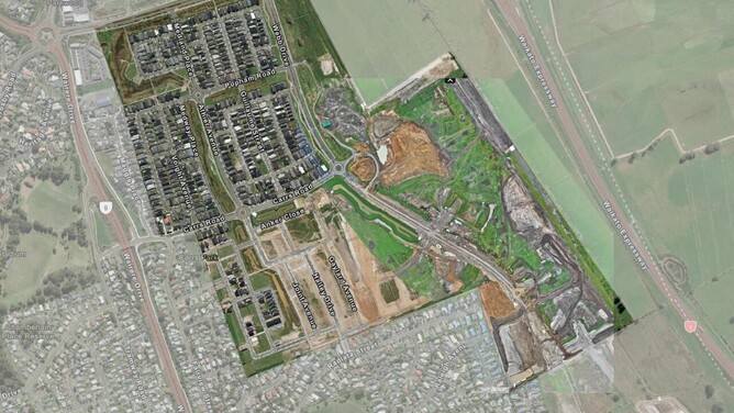 UPDATED AERIALS SHOWING THE EXTENT OF WORKS GOING ON AT GREENHILL PARK