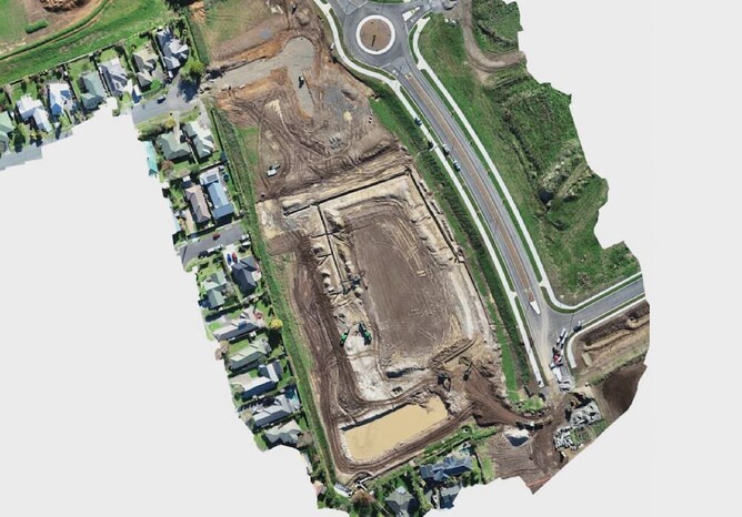 Stage 24 aerial from June 25