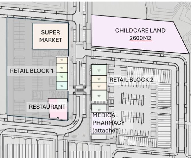 Updated Neighbourhood Centre Layout