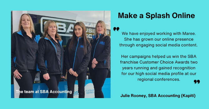 Maree Gately Social Media Manager client testimonial