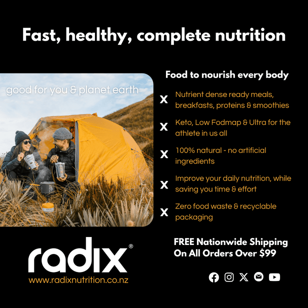 Radix Nutrition Social Media Content