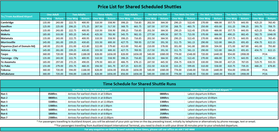 Luxury Airport Shuttles and Private Charters | Schedule & Rates ...