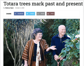 In The News! The Oamaru Mail - Bushtown Open Day - October 2020