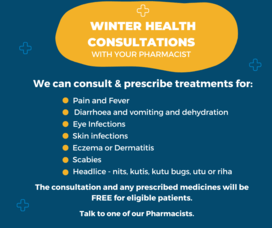 Pharmacist - Winter Health Consultations