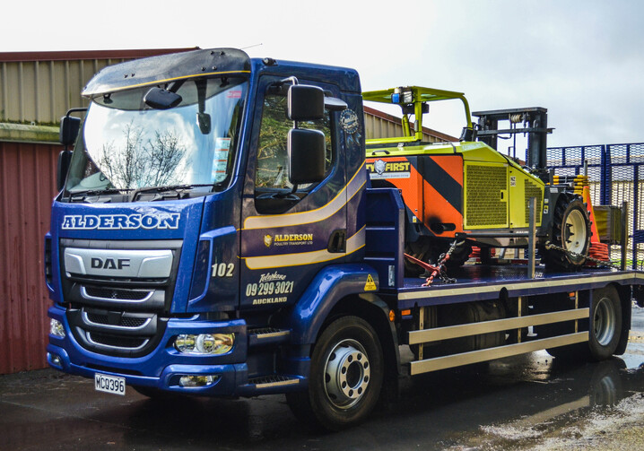 Alderson Poultry Transport NZ | Forklift