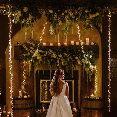 Winter wedding inspiration photo from Kumeu Valley Estate with Bride