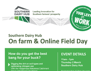 March Field day 2023 - Nitrogen Use and Cost of wintering