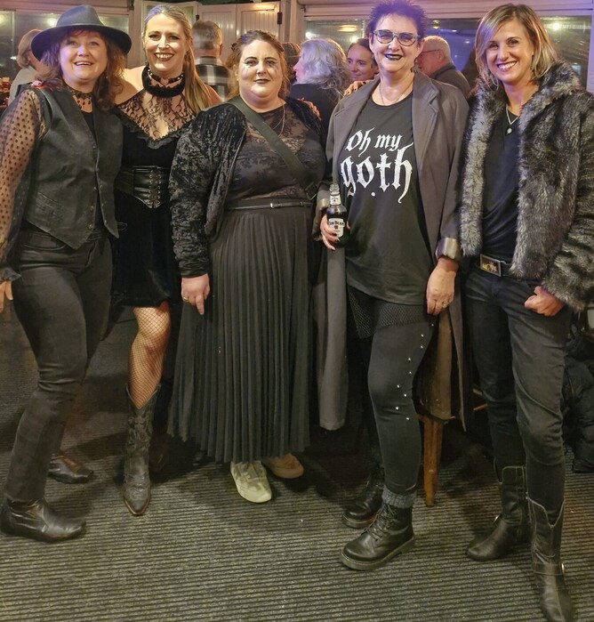 Friday night line dancing Goth special