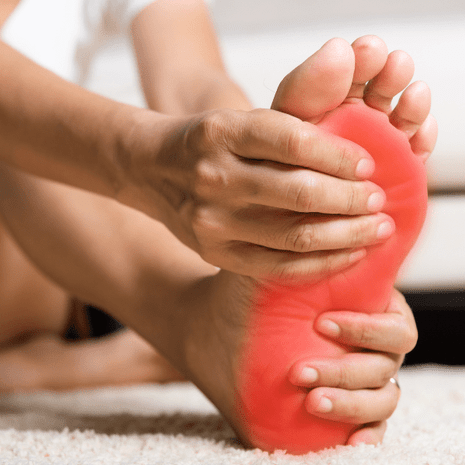 Specialist podiatry care for arch pain including flat feet, high arches, and plantar fasciitis at Foot Foundation