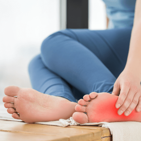 Specialist podiatry treatment for plantar fasciitis and heel pain with orthotics, shockwave therapy, and rehabilitation at Foot Foundation
