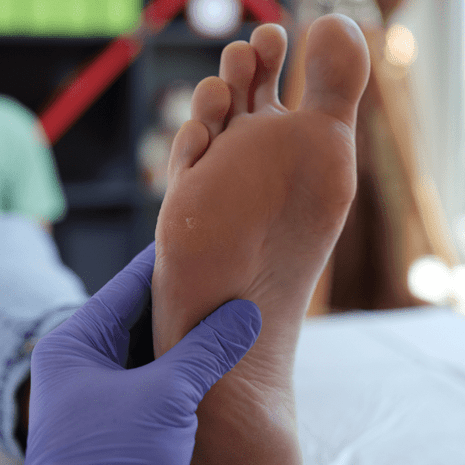 Specialist podiatry care for Morton’s neuroma with orthotics, footwear optimisation, and nerve pain relief at Foot Foundation