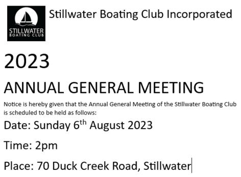 AGM 2023 Notification