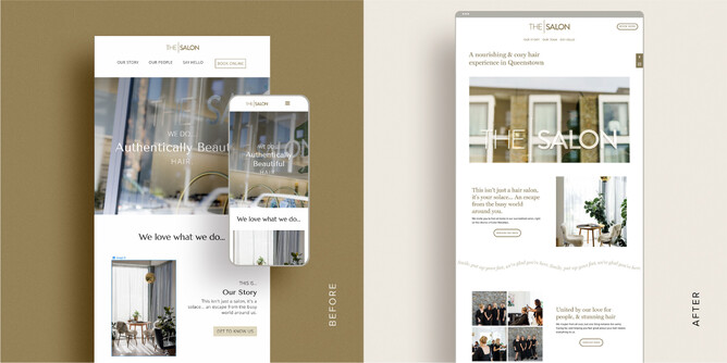 A recent refresh for The Salon