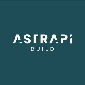 The Astrapi logo on a teal background.