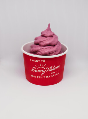 Boysenberry ice cream