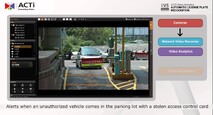Number Plate Recognition ACTi