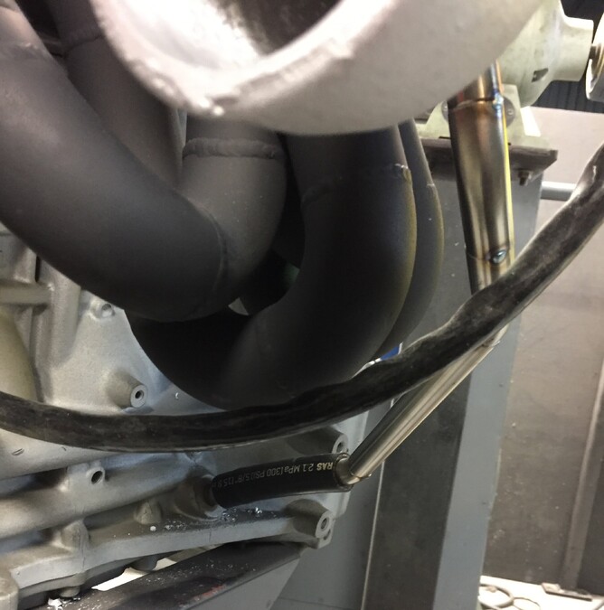 Full length drain with short rubber joiner