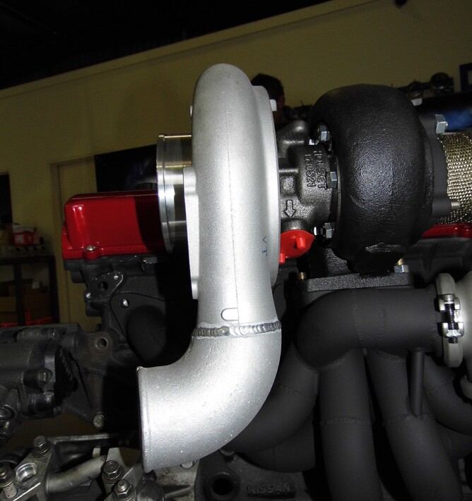 2.5 cast aluminum elbow
