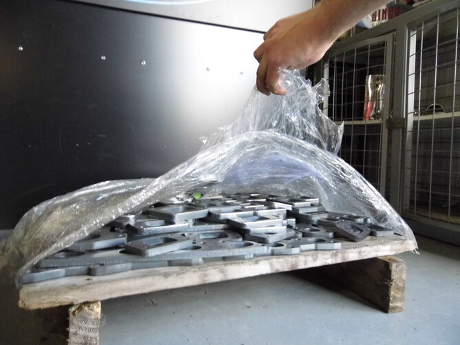 Laser Cut Flanges - Standard order was around 70-100 flanges