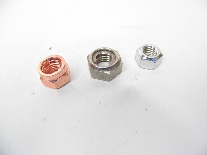 copper lock nut cone lock nut