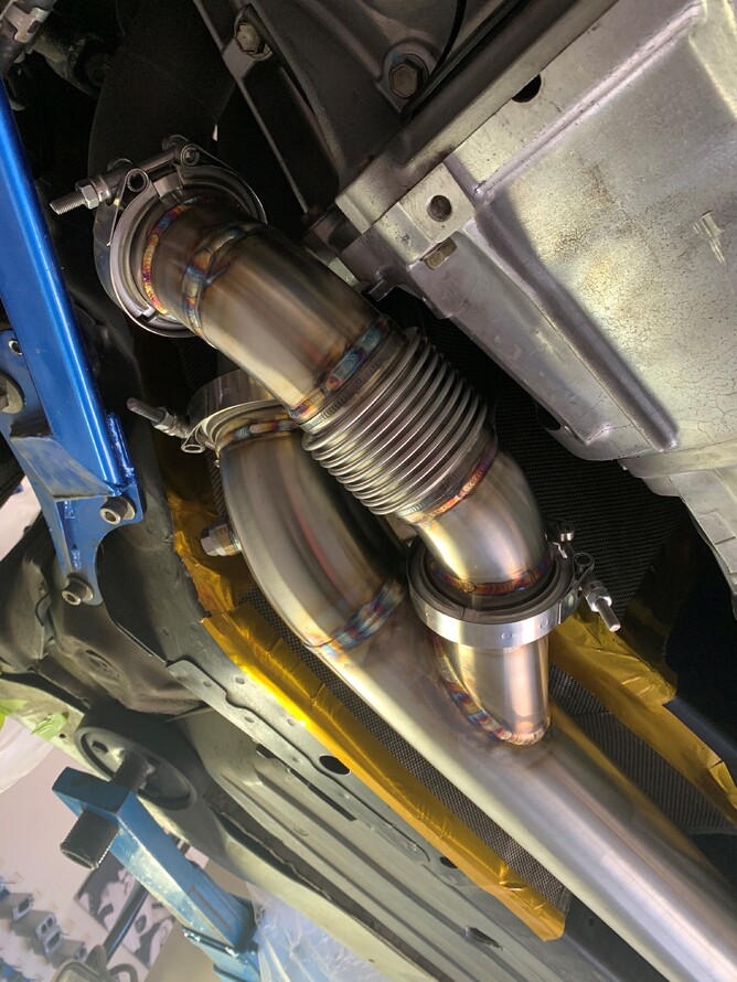 wastegate dump pipe
