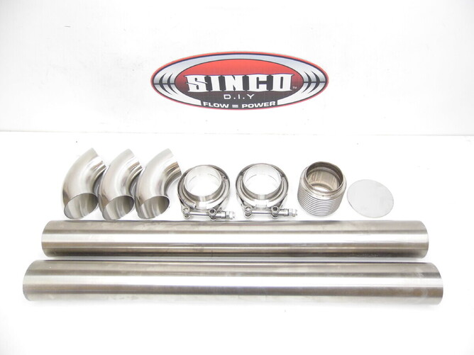 removable wastegate piping kit