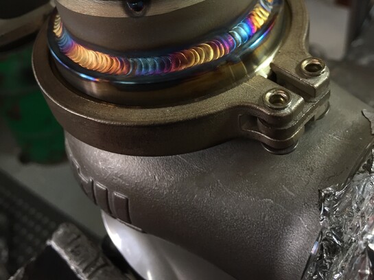 wastegate v band flange
