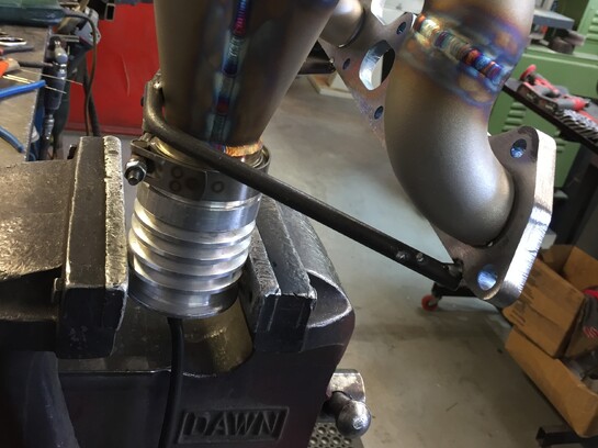 garrett v band flange