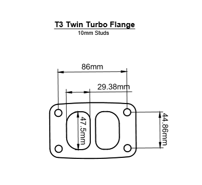 geloof Bejaarden inkt Turbo Flange Chart - Turbo Flange Size Chart | Sinco Customs