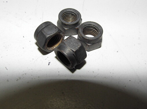 reused copper locknuts