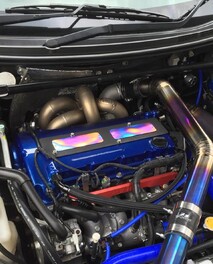 Evo x with cast elbow