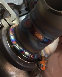 50mm wastegate v band flange