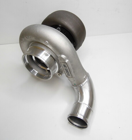 alloy donut elded to compressor