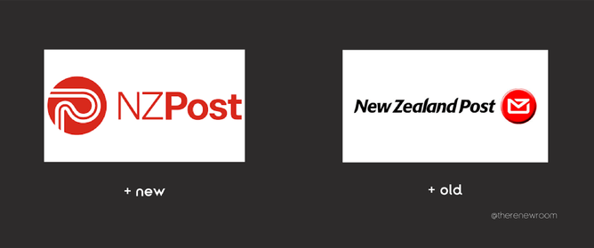 NZ Post Logo Comparison 