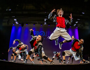 Hip hop dance competition projects positive experiences for youth on stage