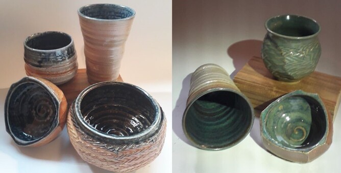 Fluting on the wheel - Exposed throwing rings