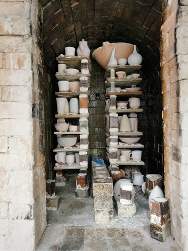 First stack complete in the morning of day 2