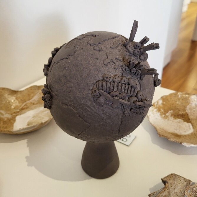 Margaret De Freitas – Where in the world is warAwarded an Emerging Artist Honourable Mention