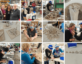 Throwdown results, School holiday workshops, Liz Heller wheel to mold workshop, Term 4 classes and so much more!