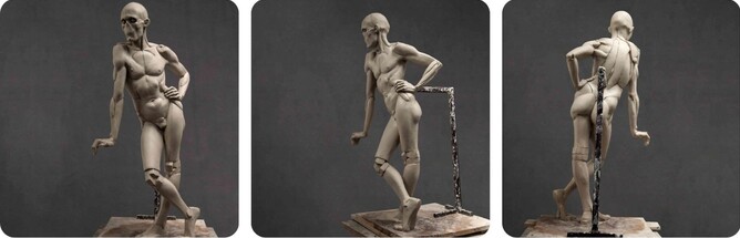Simplified figure sculpture with Javier Murcia