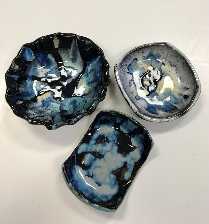 Some beauties on the club glaze shelves