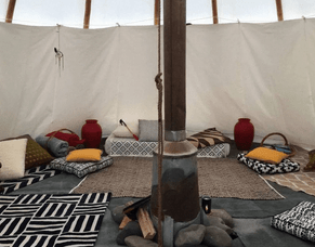 Exploring Discovery & Mindfulness Under the Tipi