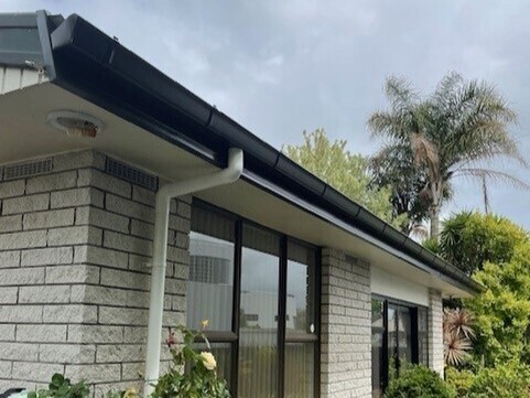 gutter replacment on Hamilton home by Fineline Fascia and Spouting