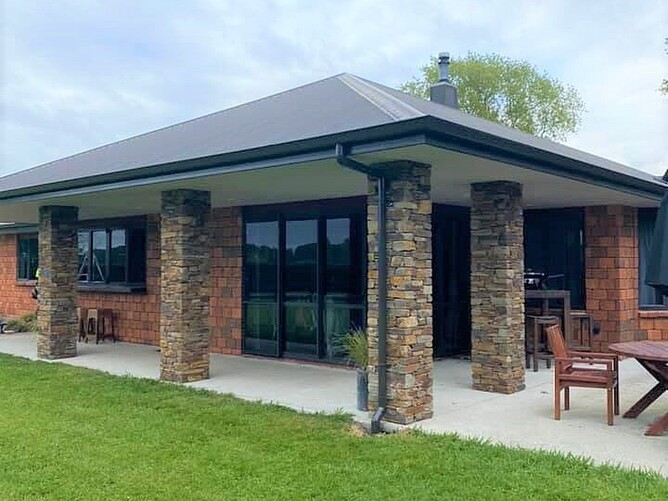 New spouting on brick home by Fine Line Fascia and Spouting Hamilton